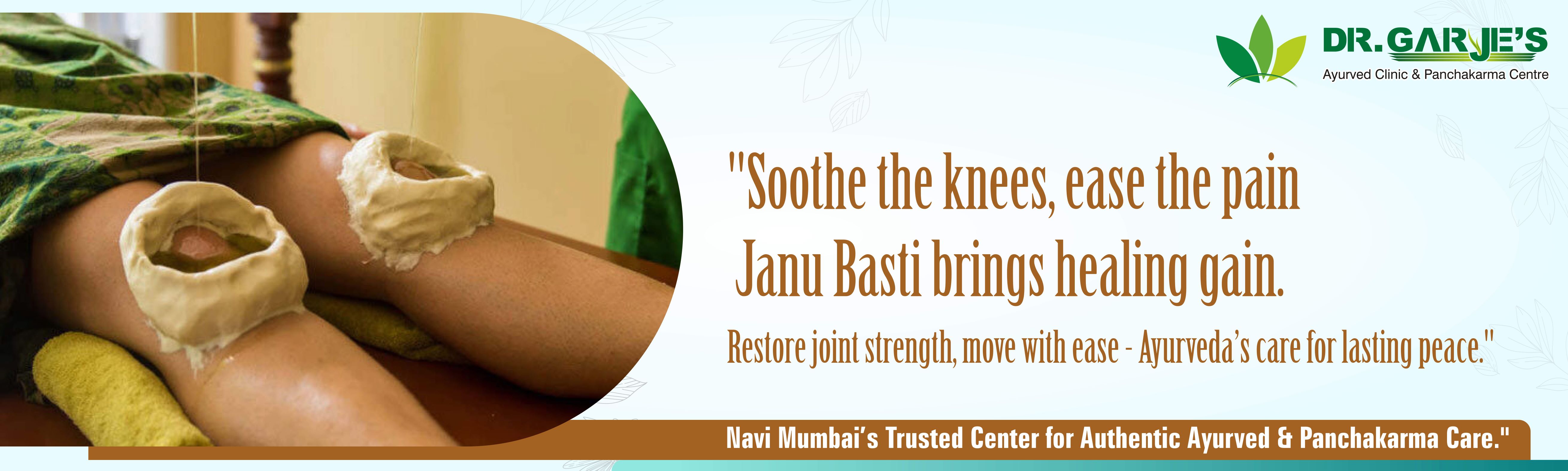 Janu-Basti Treatment in Navi Mumbai
