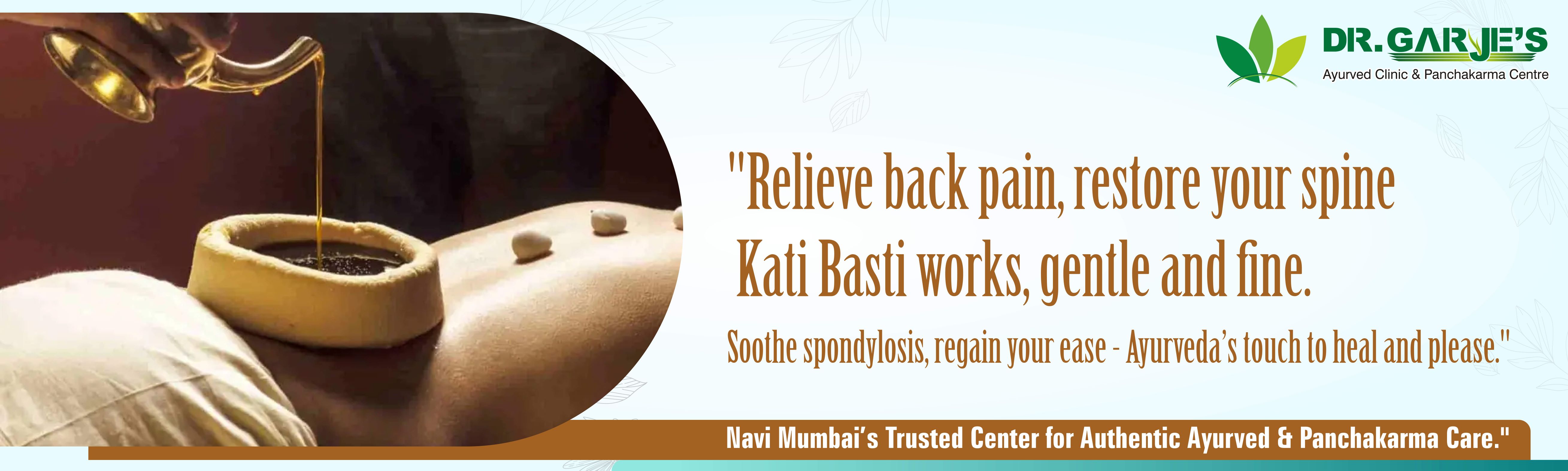 Kati-Basti Treatment in Navi Mumbai