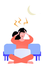 I am not able to sleep quickly