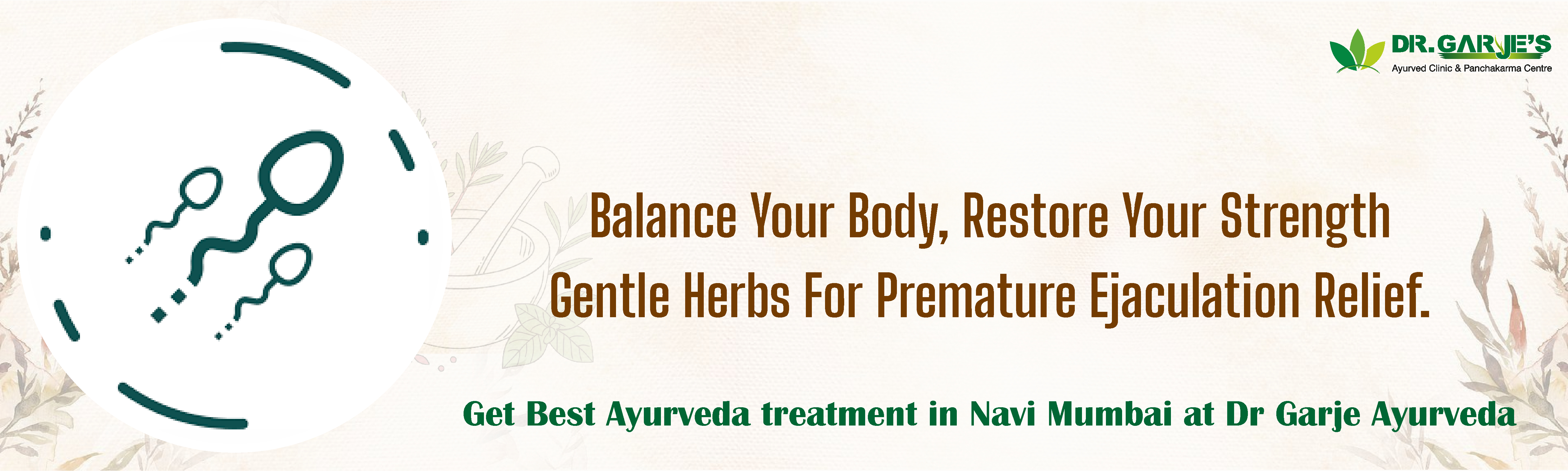 Premature Ejaculation Ayurved Treatment at Dr. Garje Ayurved Panchakarma Clinic